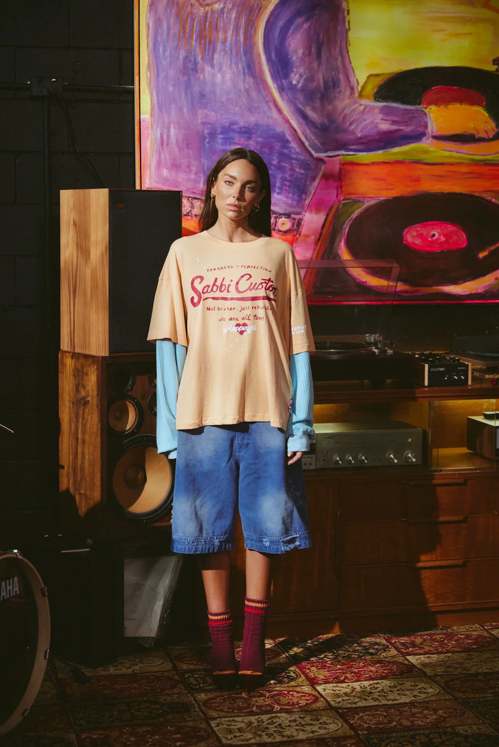 Sabbi Custom tee Apricot