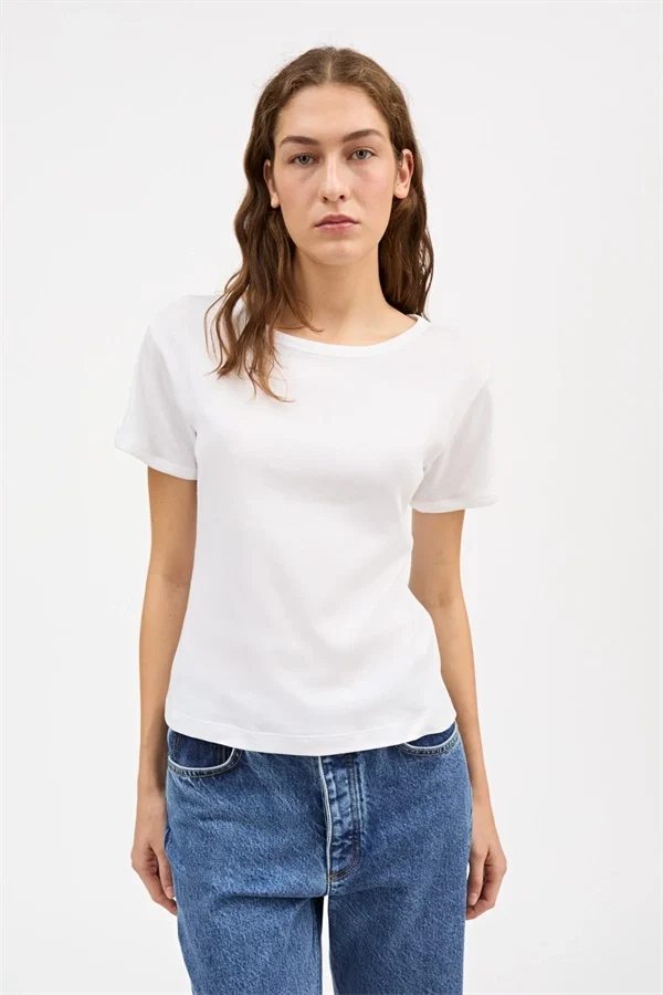 Skall - Seventies tee Optic white