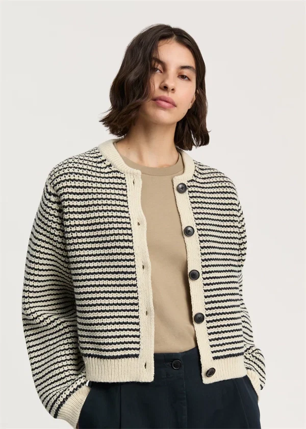 Aiayu - Shiva cardigan Mix black navy