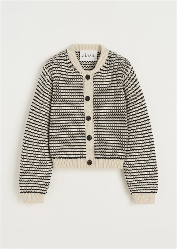 Aiayu - Shiva cardigan Mix black navy