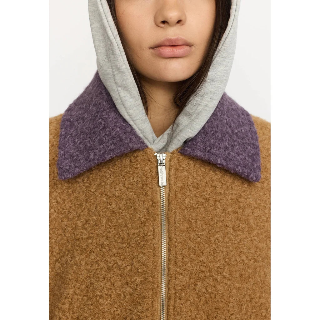 Selfhood - Short jacket Camel