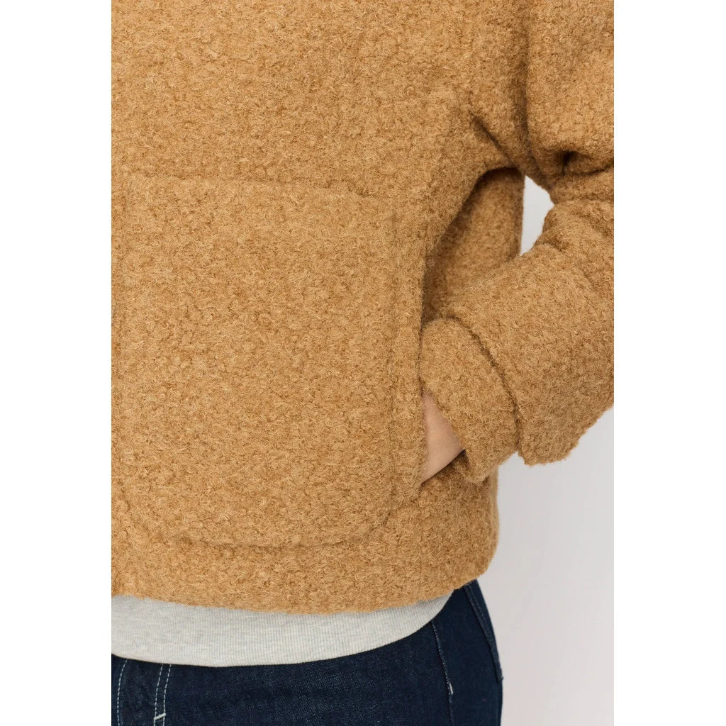 Selfhood - Short jacket Camel
