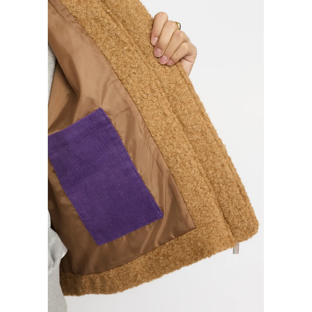 Selfhood - Short jacket Camel
