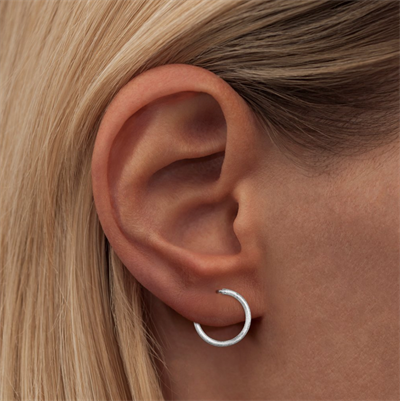 Lulu - Non Hoops Small Silver