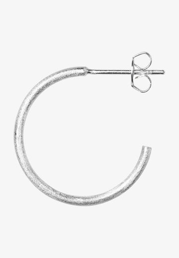 Lulu - Non Hoops Medium Pair Silver