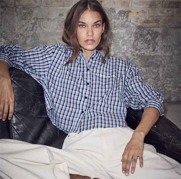 Haute Lamitie - Isolde Check shirt