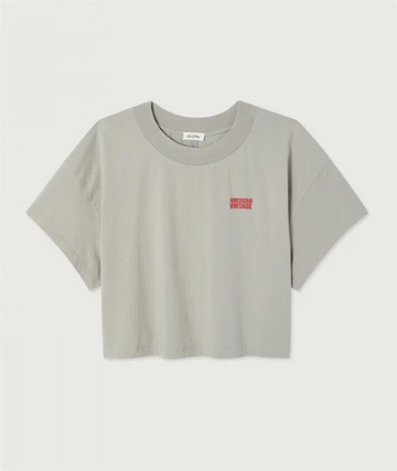 American Vintage - Gixy cropped t-shirt Mineral