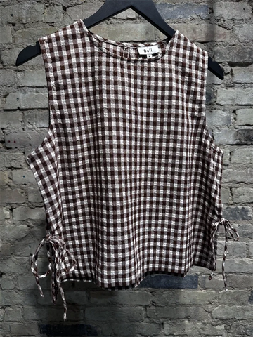 Boii - Leonie check top