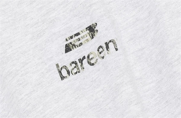 Bareen - Logo box fit cloudy grey