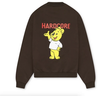 Bareen - Hardcore oversized crewneck brown