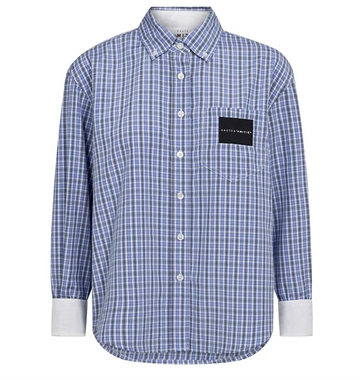Haute Lamitie - Skjorte Contrast color Check