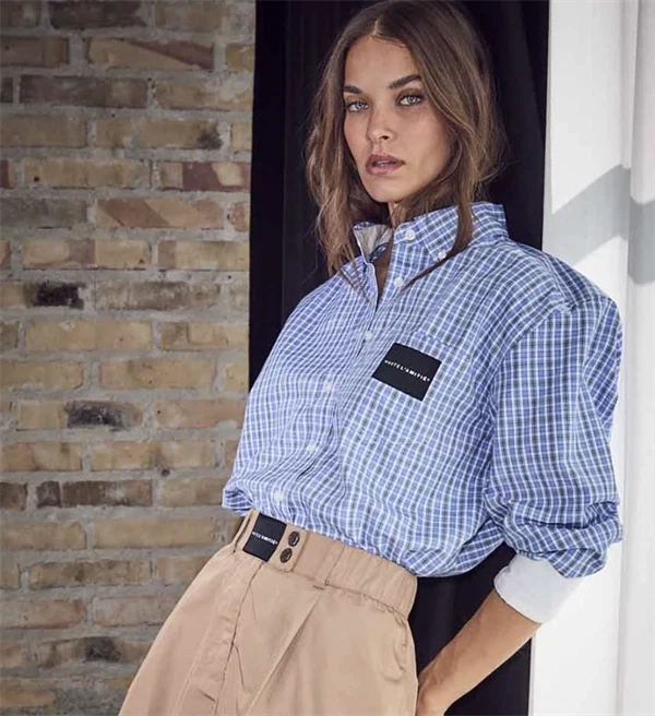 Haute Lamitie - Skjorte Contrast color Check