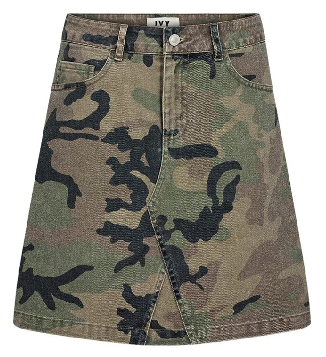 IVY Copenhagen - Angie skirt wash camouflage