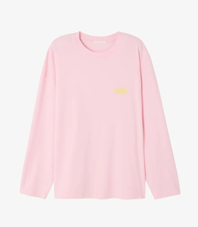 American vintage - Gixy LS t-hirt Cotton candy