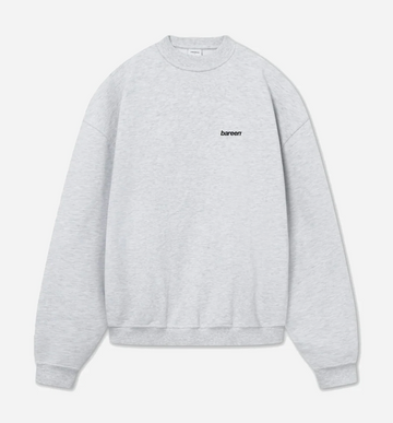 Bareen - Oversized crewneck Cloudy grey