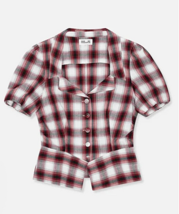 Baum und Pferdgarten - Macaia Red check