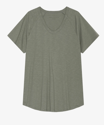 Moshi Moshi mind - Favourite tee Khaki gray