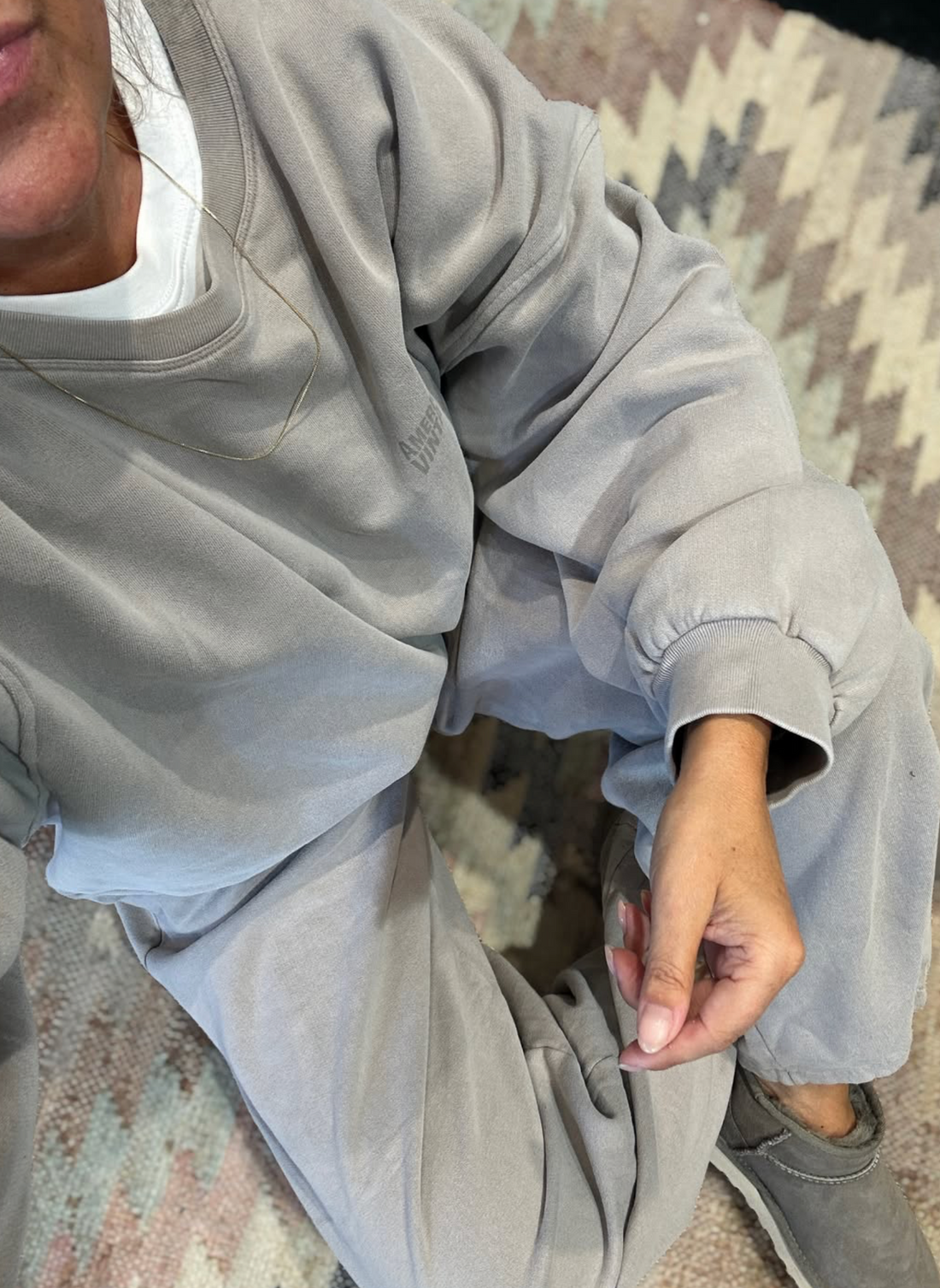 American vintage - Jitbay joggers Foggy vintage