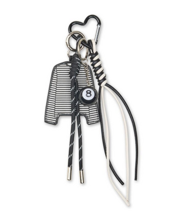 Mads Nørgaard - MN Stripe tee keychain