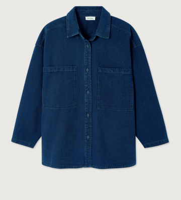 American Vintage - Comow skjorte Raw blue
