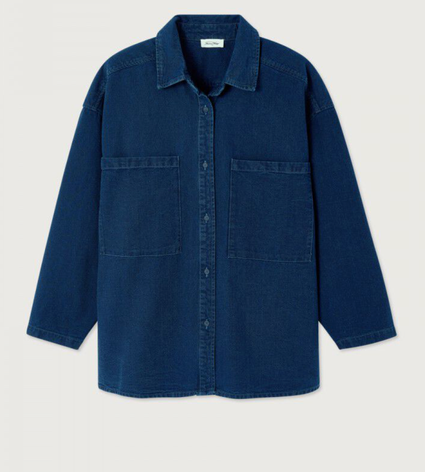 American Vintage - Comow skjorte Raw blue