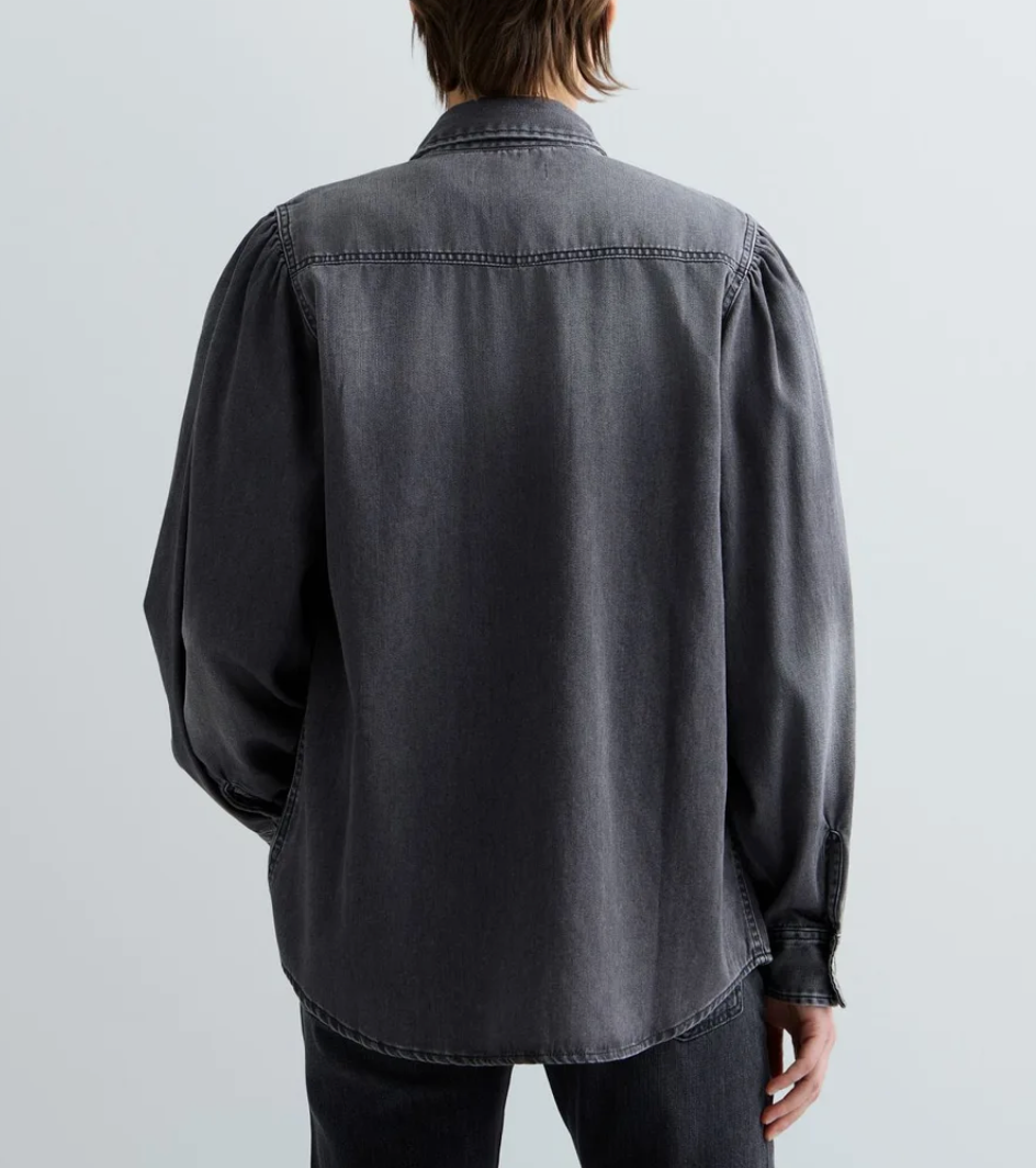 Replay - Denim shirt Medium grey
