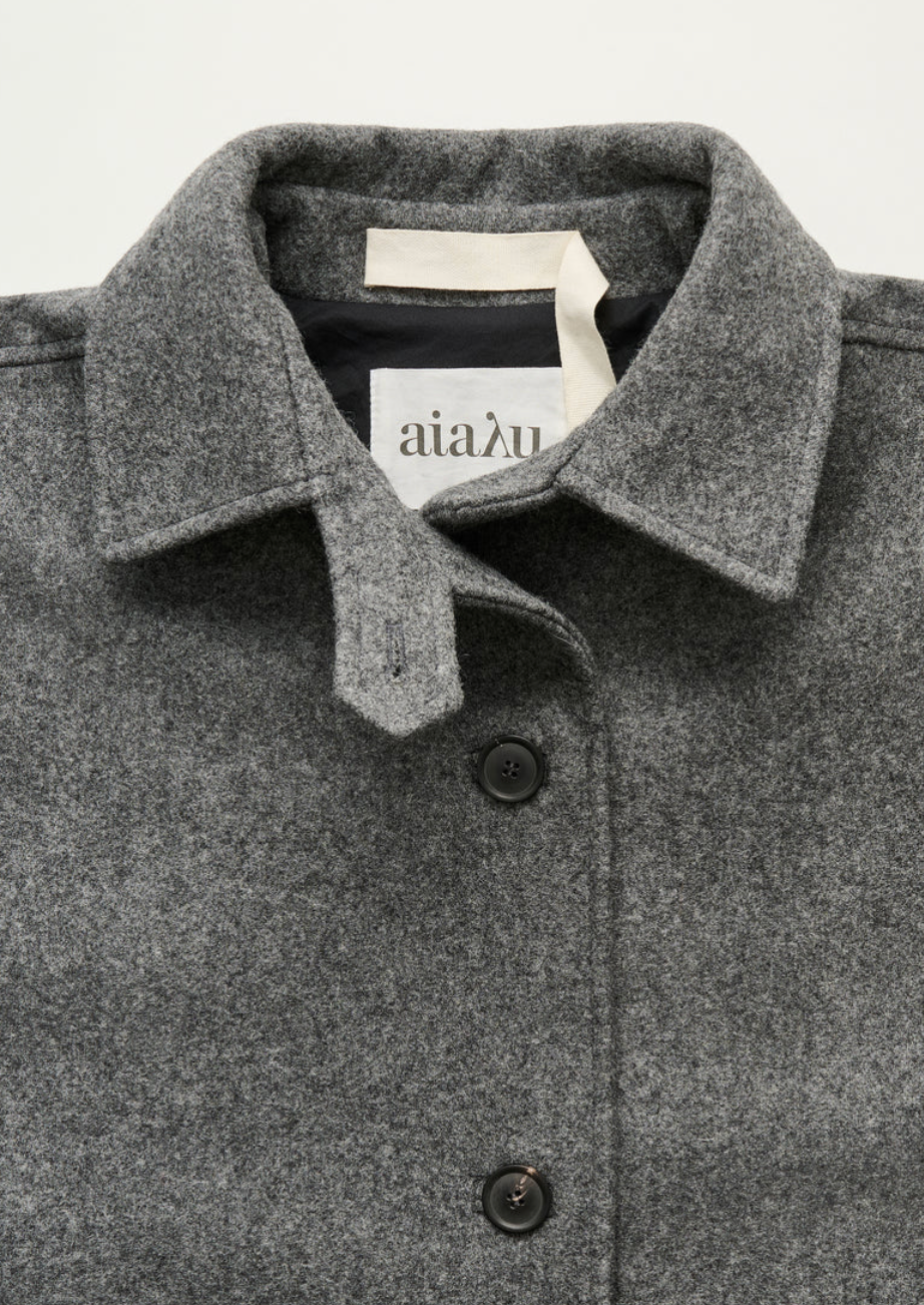 Aiayu - Jo coat loden Pure grey