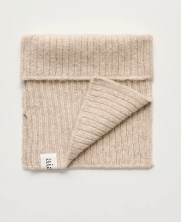Nellie neck warmer – Pure beige