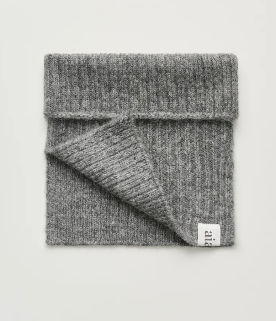 Aiayu - Nellie neck warmer Pure light grey
