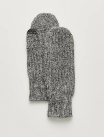 Aiayu - Sadie mittens Pure light grey