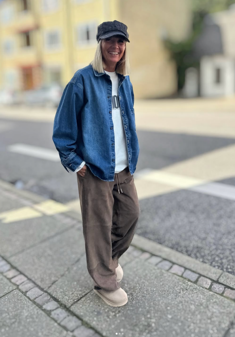 Haute lamitié - Goto suede pant Walnut