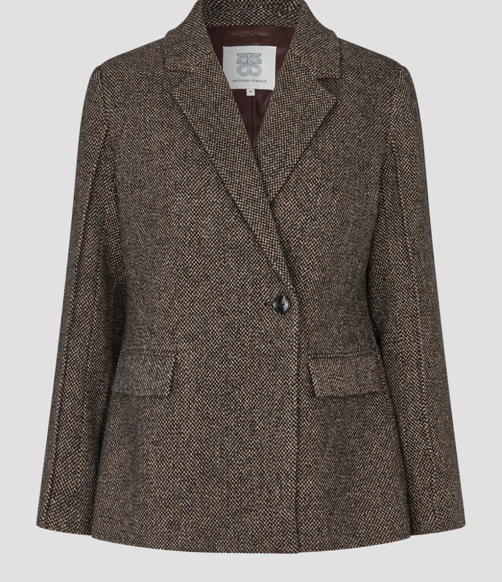 Second female - Emi new fitted blazer Demitasse