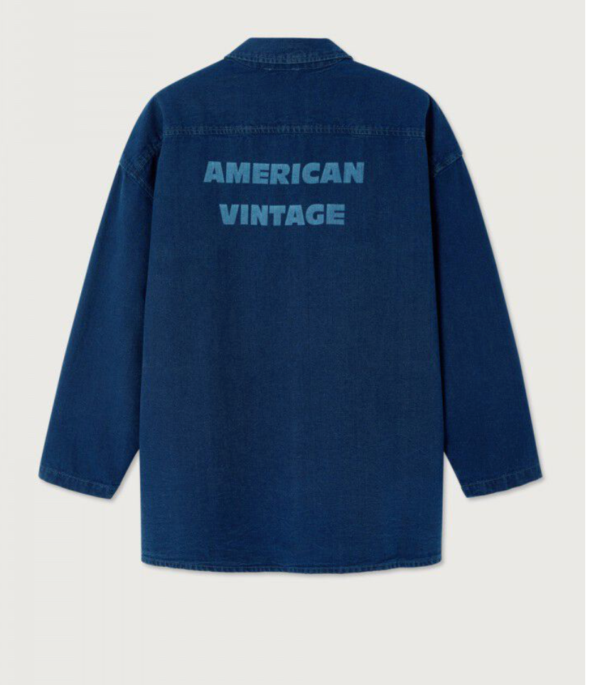 American Vintage - Comow skjorte Raw blue