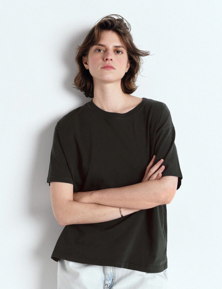 American Vintage - Fizvally t-shirt Carbon vintage