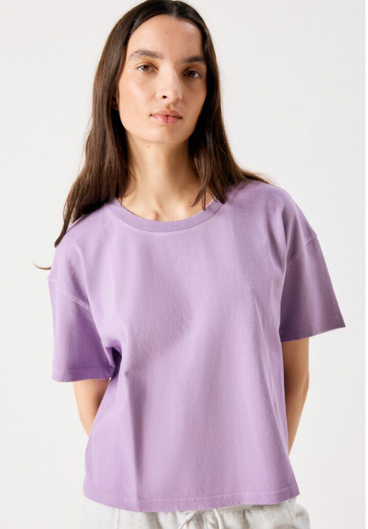 American Vintage - Afo t-shirt Viola spray