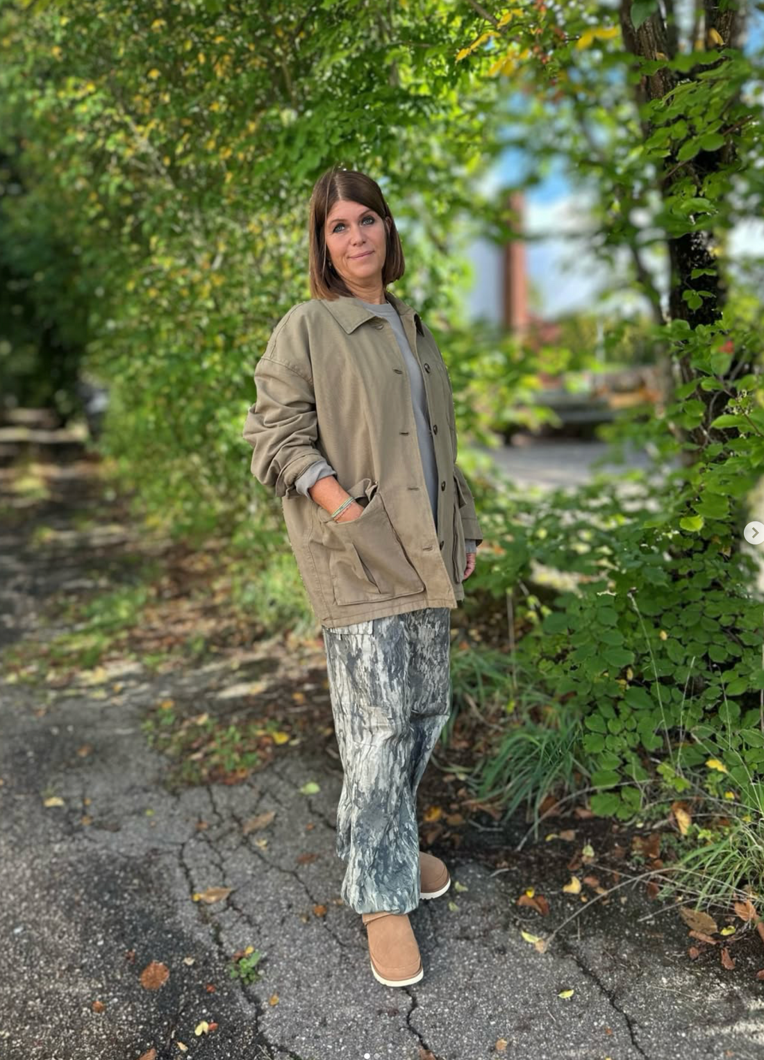 Bareen - Cargo pants Camo