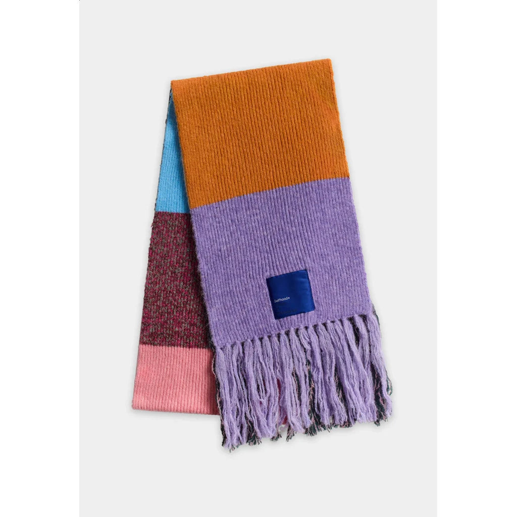 Selfhood - Soft stripe scarf Multi