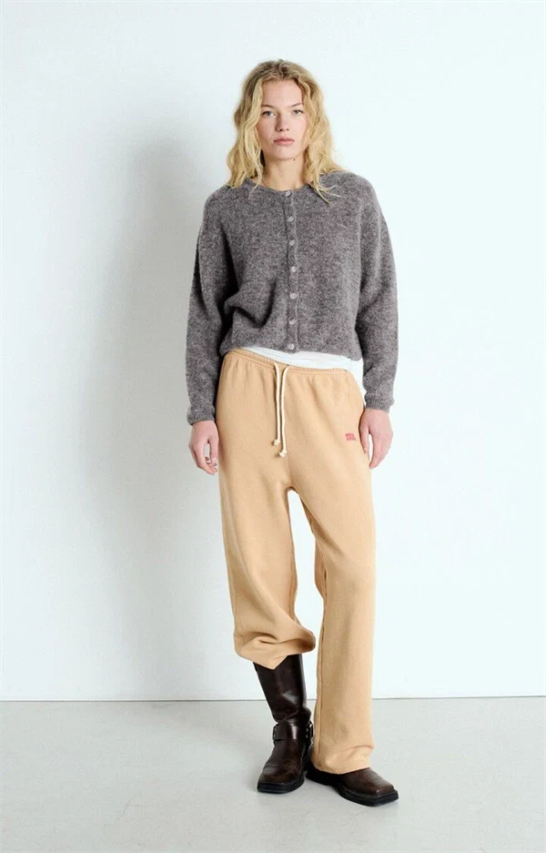 American Vintage - Vitow cardigan Steel melange