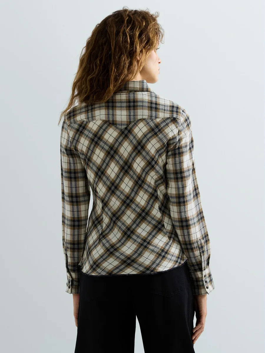 Replay - Chequered cotton shirt