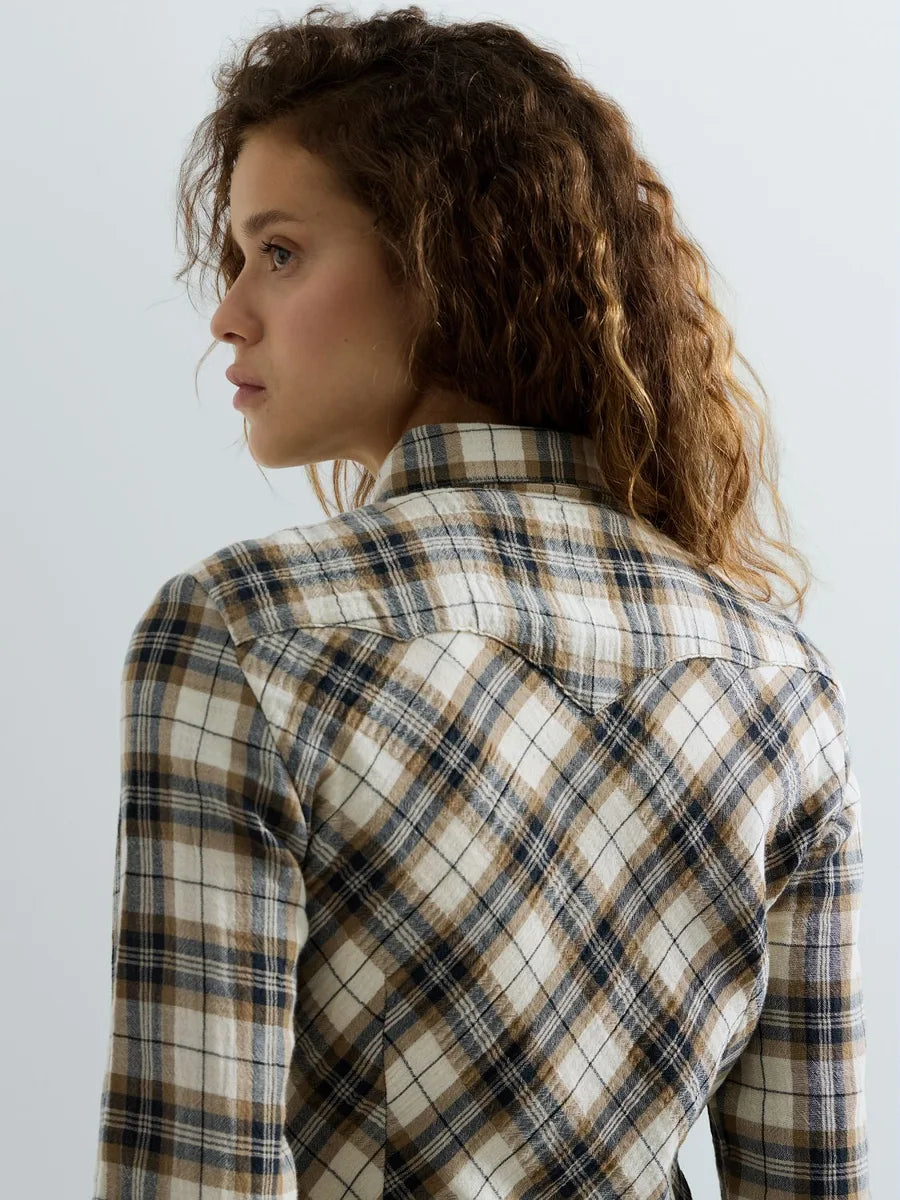 Replay - Chequered cotton shirt