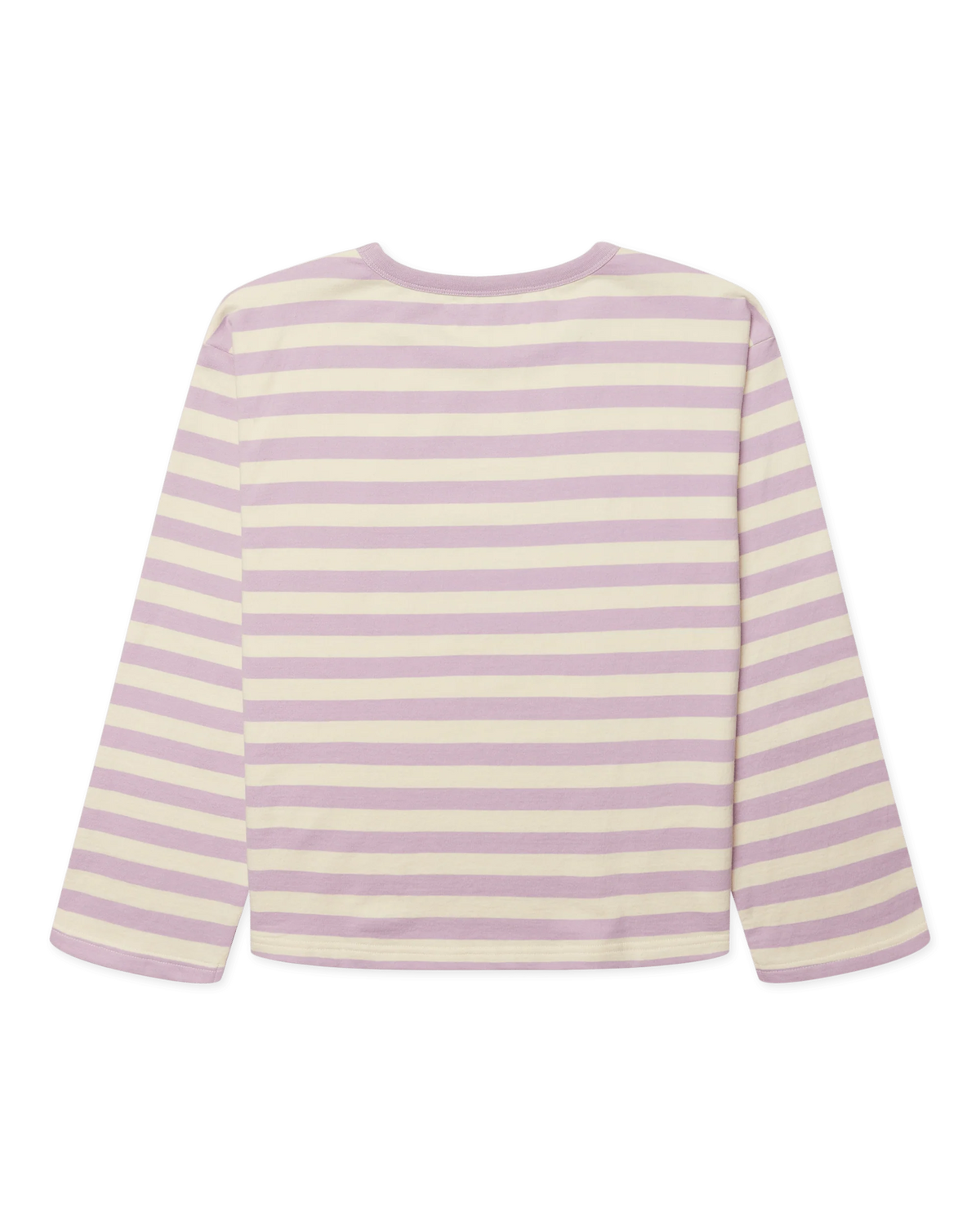 Woodbird - WBJoul stripe tee White/pink
