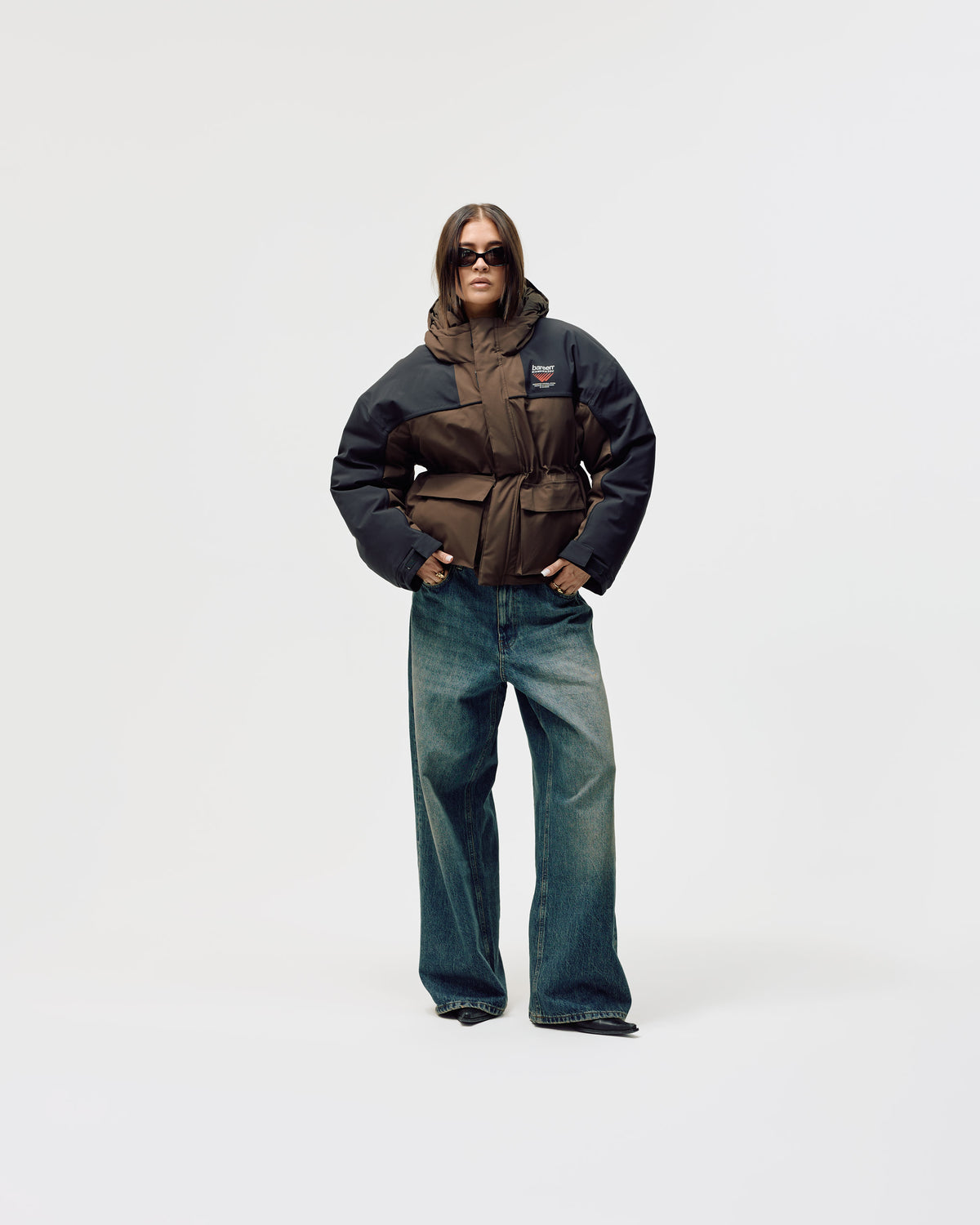 Bareen Womans parka jacket - Brown
