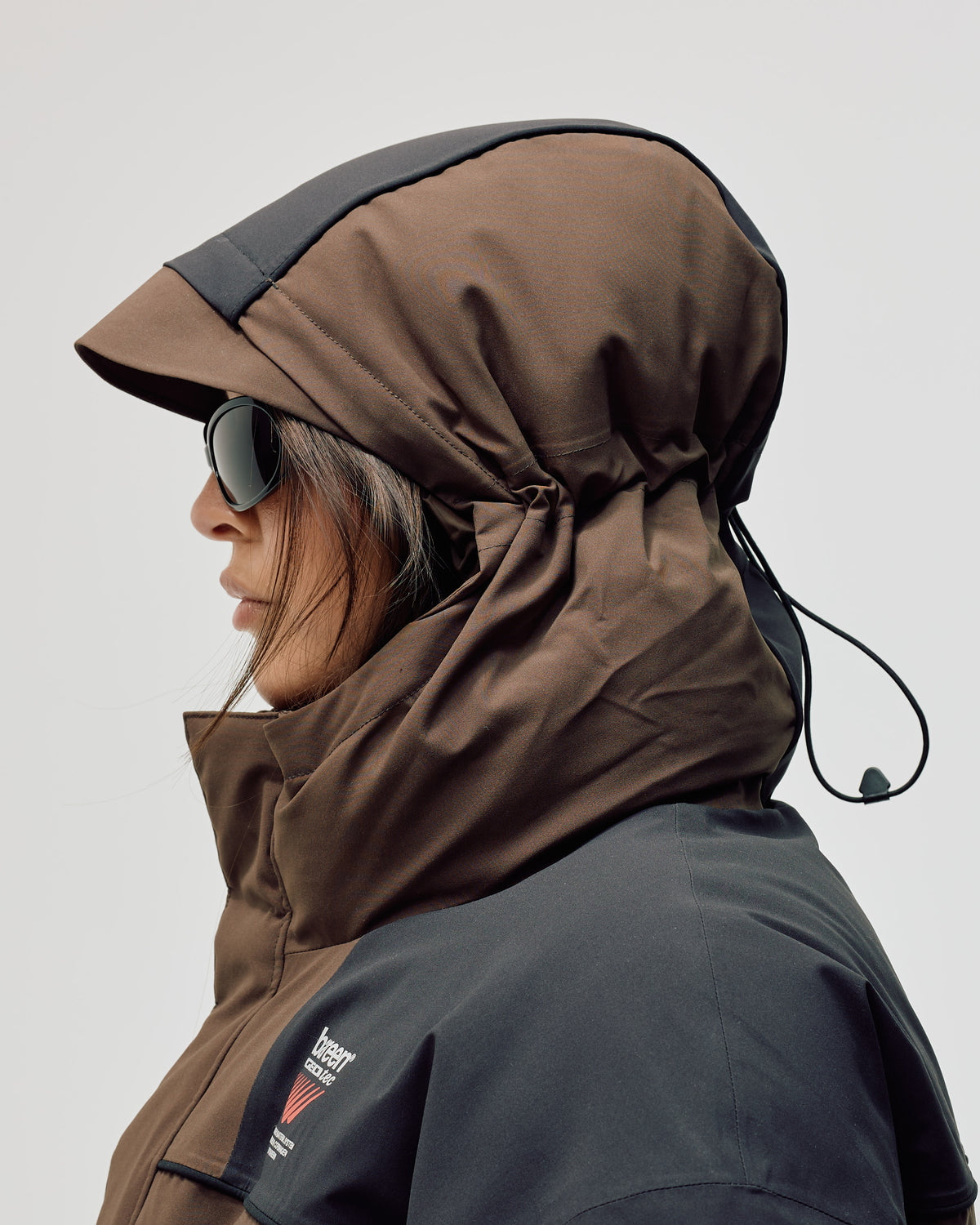 Bareen Womans parka jacket - Brown