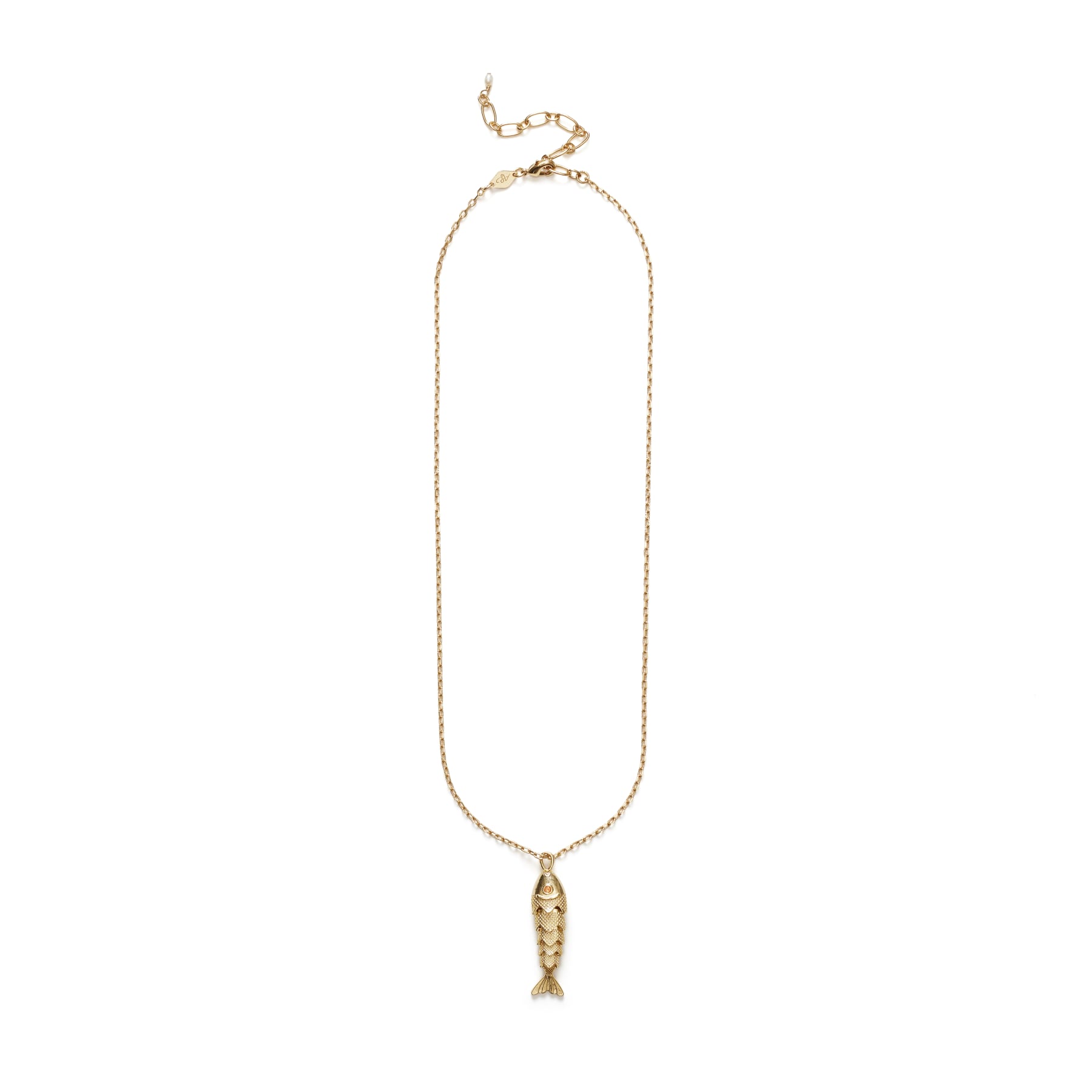 ANNI LU - Something fishy necklace Gold