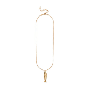 ANNI LU - Something fishy necklace Gold