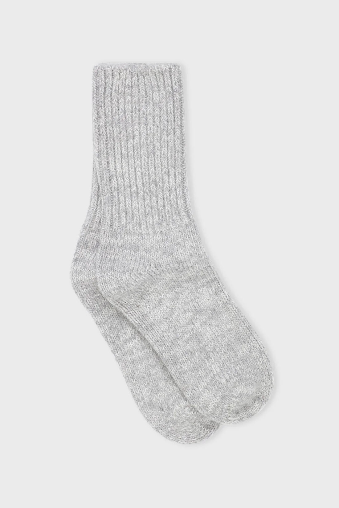 Moshi Moshi Mind - Boyfriend socks Light grey melange