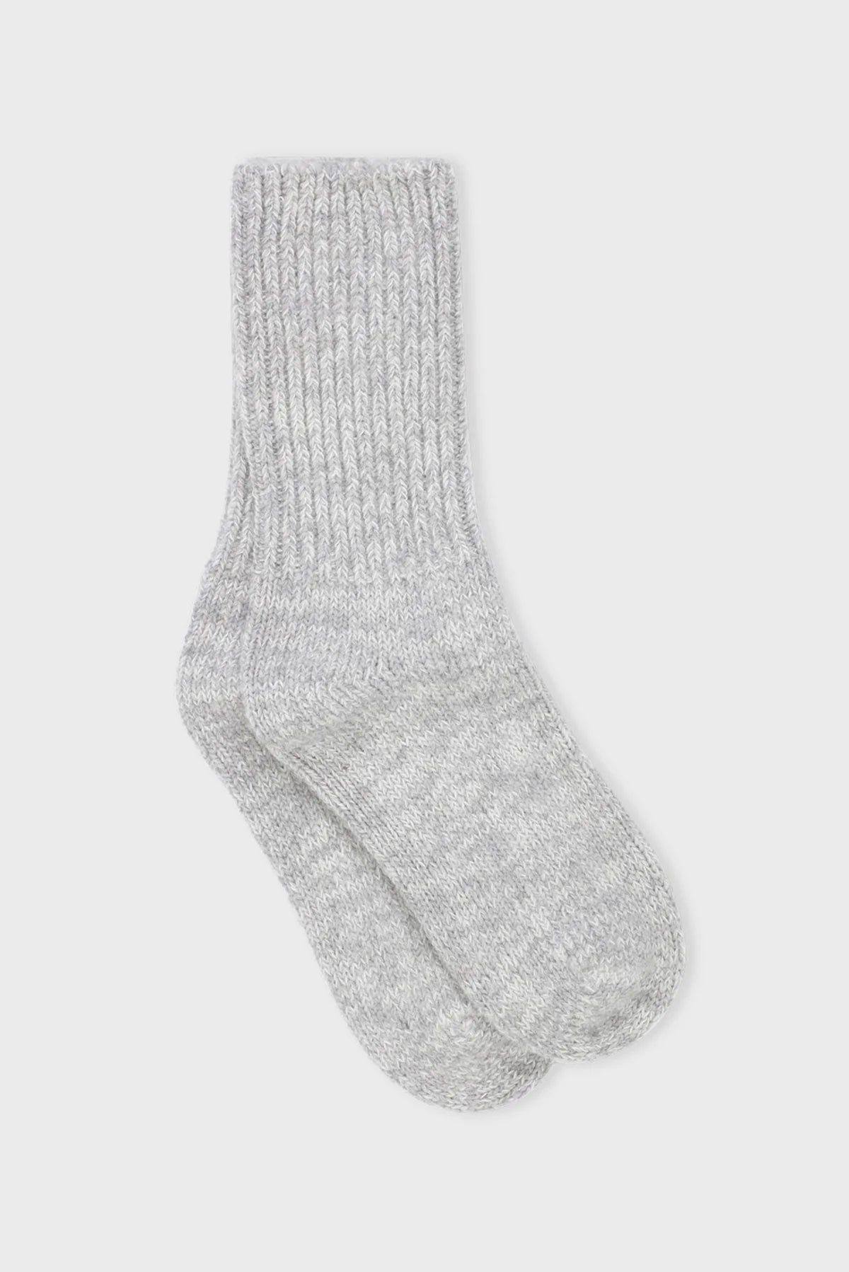 Moshi Moshi Mind - Boyfriend socks Light grey melange