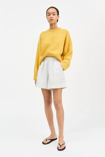 Skall - Edgar shorts Yellow/blue