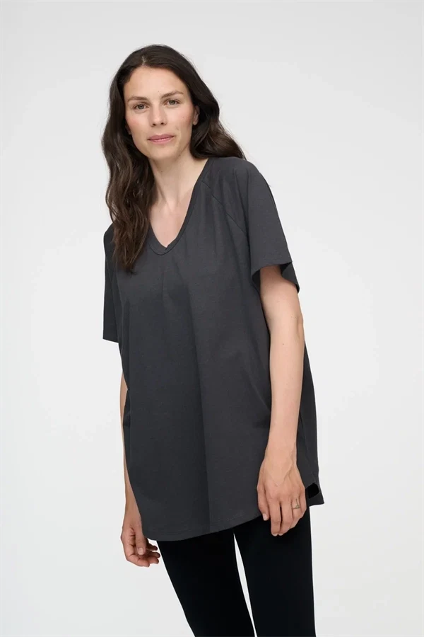Moshi Moshi mind - Favourite tee Dark grey