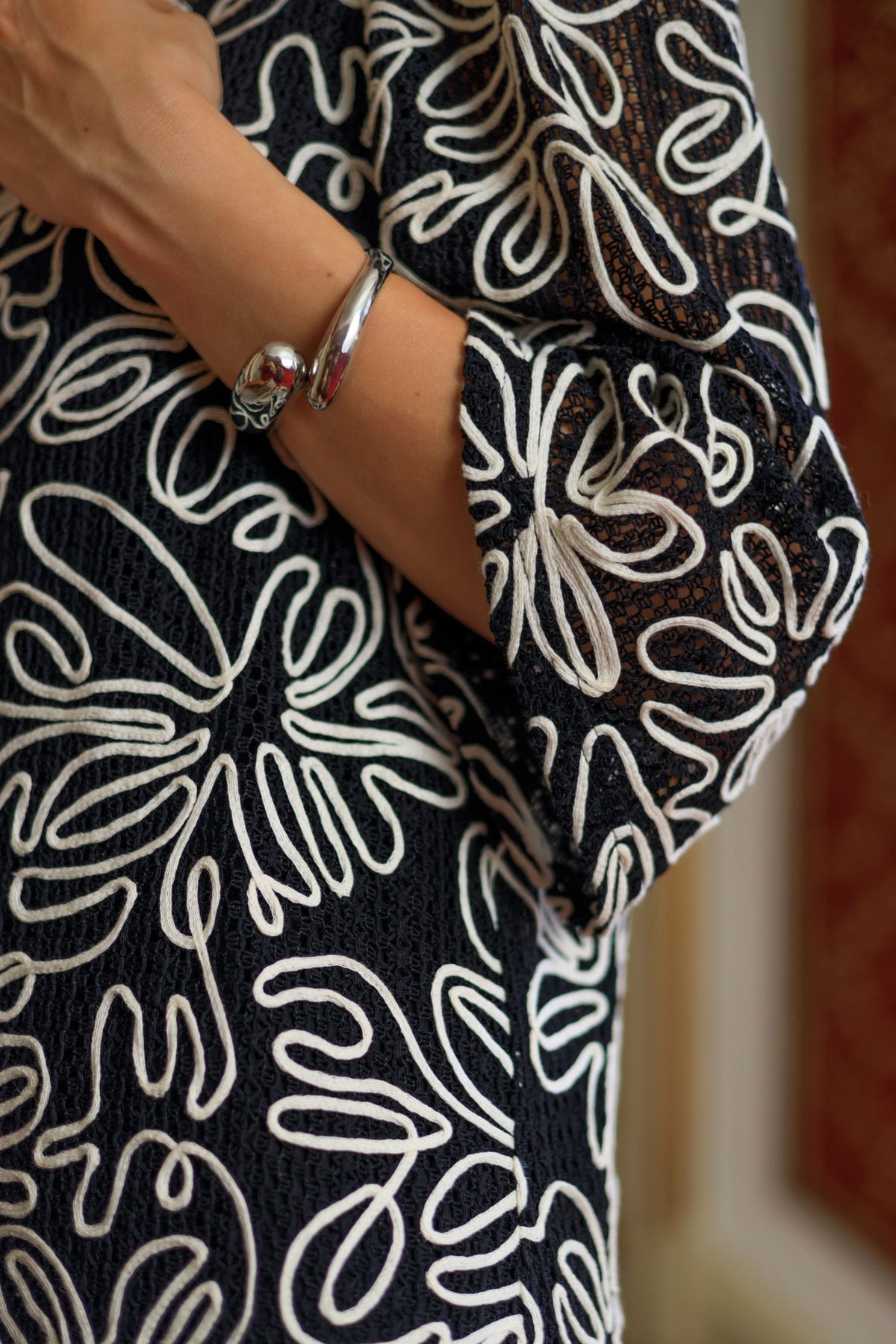 Black colour - BCisadora bracelet Silver
